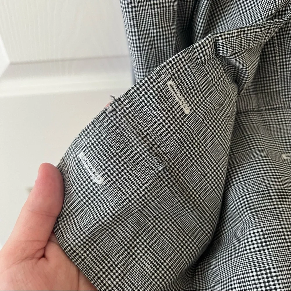 Polo Ralph Lauren Estate Custom Fit Gray Check Dress Shirt Size 16.5 / 42
